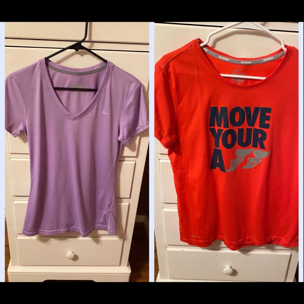 Nike Dri Fit Shirts.  Size M